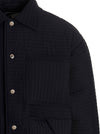 Khrisjoy Chore Quilted Stripes Down Jacket
