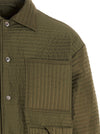 Khrisjoy Chore Quilted Stripes Down Jacket