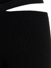 AndreĀdamo Ribbed Flared Trousers