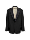 Maison Margiela Striped Single Breast Blazer Jacket
