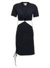 Nensi Dojaka Cut-out T-shirt Dress