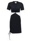 Nensi Dojaka Cut-out T-shirt Dress