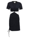 Nensi Dojaka Cut-out T-shirt Dress