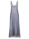 Paco Rabanne Studded Mesh Dress