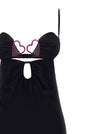 Nensi Dojaka Heart Bra Long Dress