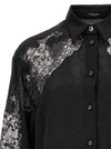 Versace Satin Lace Shirt
