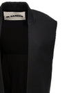 Jil Sander Two-material Long Vest