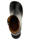 Off White Tonal Spring Ankle Boots