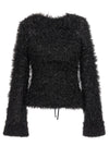 Victoria Beckham Cut-out Lurex Sweater