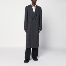  Dries Van Noten Grey double-breasted wool coat