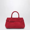 Manu Atelier Le Cambon 25 red suede bag