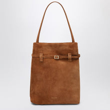  Manu Atelier Tote Du Jour Camel suede tote bag
