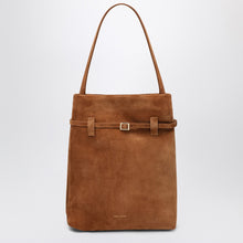  Manu Atelier Tote Du Jour Camel suede tote bag