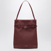 Manu Atelier Tote Du Jour burgundy suede tote bag