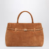 Manu Atelier Le Cambon 35 Camel bag in suede