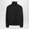 Fear of God Essentials Black zip sweatshirt with contrasting trims