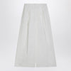 the garment White cotton palazzo trousers