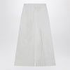 the garment White cotton palazzo trousers