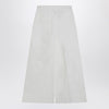 the garment White cotton palazzo trousers