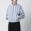 Dries Van Noten Textured striped zip jacket