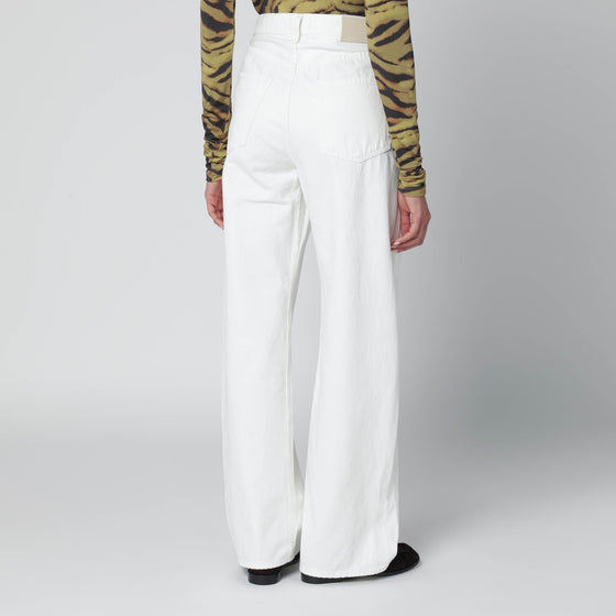 Citizens of Humanity White Pashmina Ayla baggy jeans