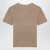 the garment Camel colour Como sweater in wool