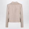 the garment Mille beige double-breasted jacket
