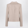 the garment Mille beige double-breasted jacket