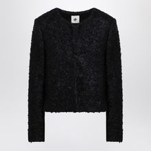  the garment Recycled wool blend black Vienna jacket