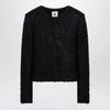 the garment Recycled wool blend black Vienna jacket