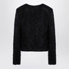 the garment Recycled wool blend black Vienna jacket
