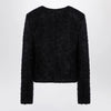 the garment Recycled wool blend black Vienna jacket
