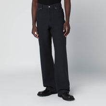  Dries Van Noten Dark grey straight leg jeans