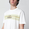 C.P. Company White T-shirt with logo print
