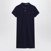 Polo Ralph Lauren Mini abito a polo in cotone blu navy