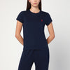 Polo Ralph Lauren Navy blue cotton T-shirt with logo