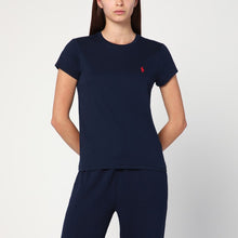  Polo Ralph Lauren Navy blue cotton T-shirt with logo