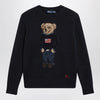 Polo Ralph Lauren Navy blue Polo Bear sweater