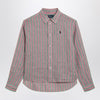 Polo Ralph Lauren Striped Crop Boxy Fit linen shirt