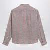Polo Ralph Lauren Striped Crop Boxy Fit linen shirt