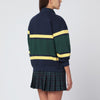 Polo Ralph Lauren Long-sleeved polo in blue/yellow/green stripes