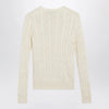 Polo Ralph Lauren Cream cable-knit cotton sweater
