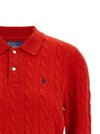 Polo Ralph Lauren Braided Knit Polo Shirt