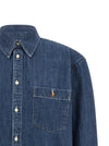 Polo Ralph Lauren Denim Shirt With Logo Embroidery