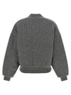Polo Ralph Lauren Padded Knit Braided Bomber Jacket