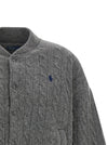 Polo Ralph Lauren Padded Knit Braided Bomber Jacket
