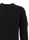 C.p. Company Lambswool Grs Sweater With Lens Detail
