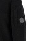 C.p. Company Lambswool Grs Sweater With Lens Detail