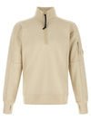 C.p. Company Diagonal Raised Sweatshirt With Lens Detail
