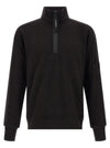 C.p. Company Diagonal Raised Fleece  Sweatshirt And Lens Detail